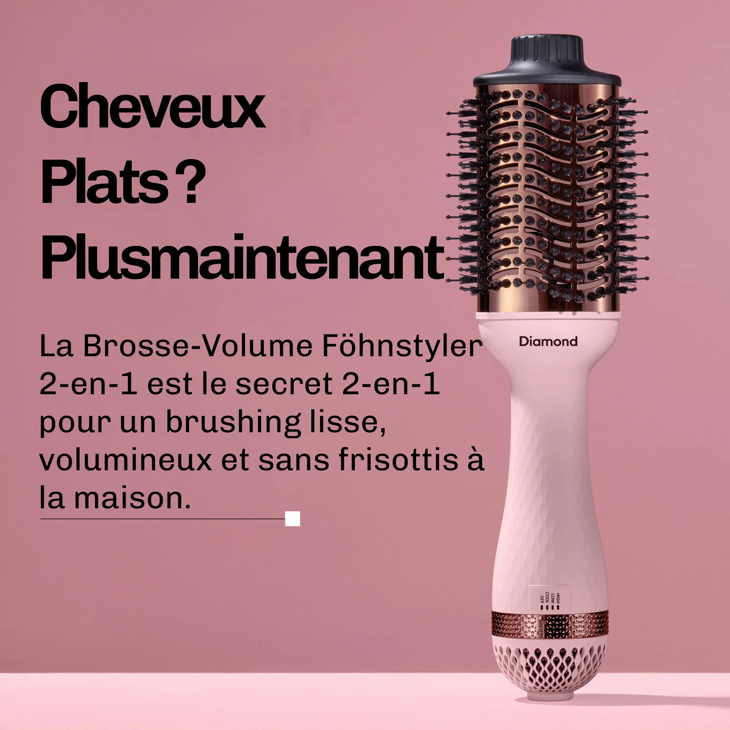 Brosse soufflante VolumeBrush 2-en-1 - Image 4
