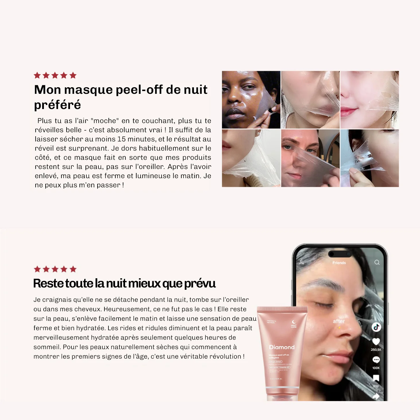 Masque peel-off au collagène - Image 9